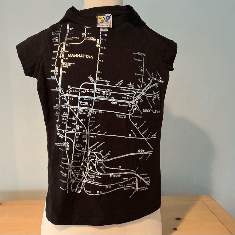 Kids Black Graphic Tee